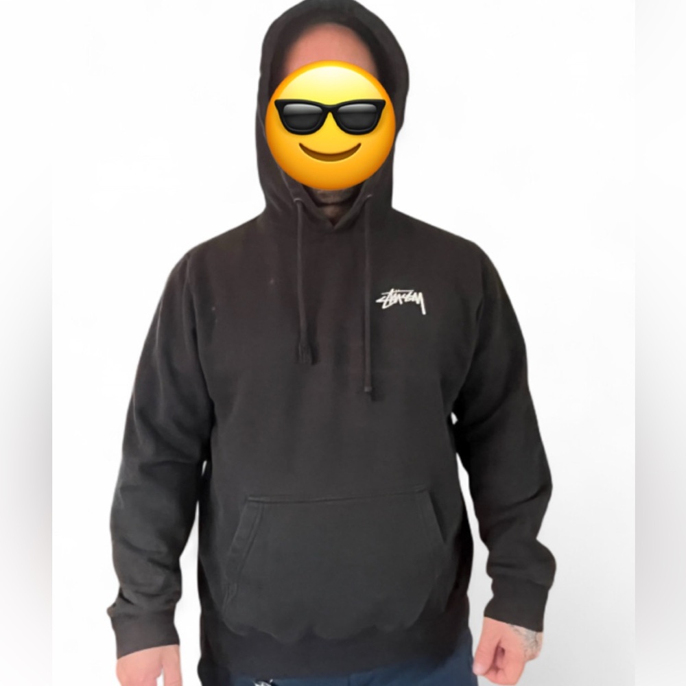 Stussy Charcoal Hoodie for Men - Picture 6 of 9